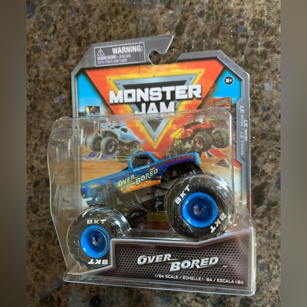 Monster Jam Series 37 Over Bored 1/64 Diecast